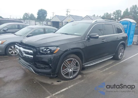 2022 Mercedes-Benz Gls 450 4Matic из США, поврежденный, VIN 4JGFF5KE3NA744445